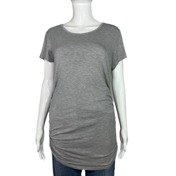  Smallshow Maternity Grey Short Sleeve T-Shirt preloved size medium