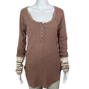 PRE- OWNED - Free People Alpine Cuff Thermal Size Large Style and Give Secondhand Shopping 