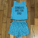PRE-OWNED - Grayson Mini Green Sundays are for Dad Tank Top and Shorts Set - 6 to 9 Months Style and Give Secondhand Shopping  