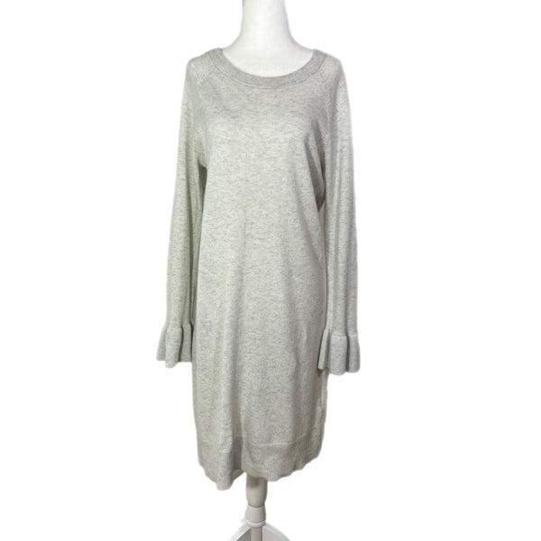 PRE-OWNED - Banana Republic Long Sleeve Crew Neck Sweater Dress Size Large