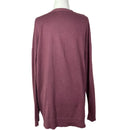 PRE-OWNED - Maurices Mauve Open Front Long Sleeve Cardigan