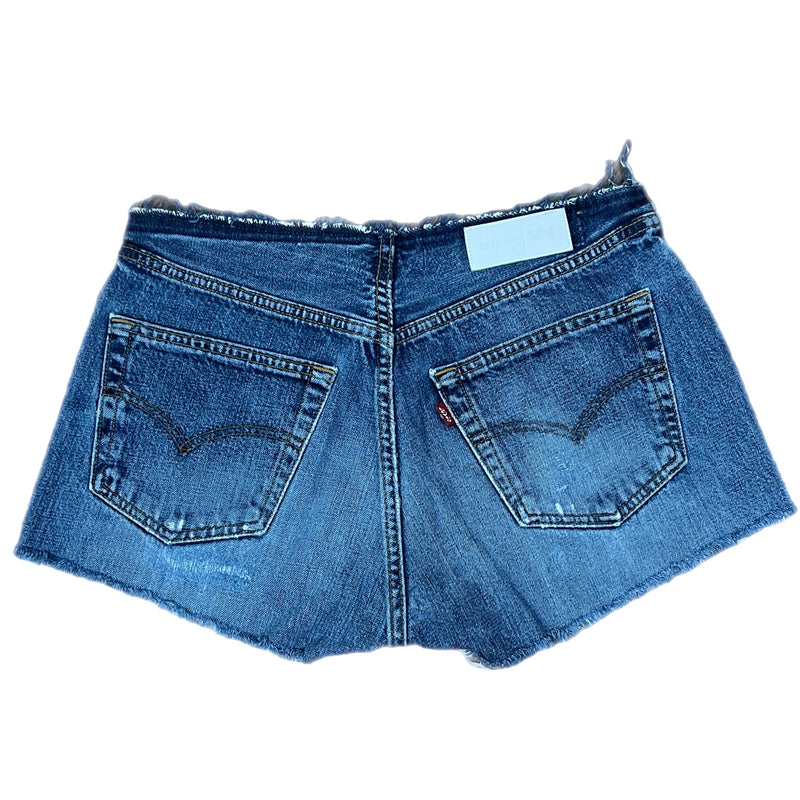 PRE-OWNED - RE/DONE Denim Mini Shorts