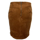 PRE-OWNED - HAVE Brown Mini Skirt