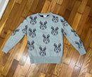 PRE-OWNED - Cat & Jack Boys Grey Antelope Sweater Size Small (6-7) Style and Give Secondhand Shopping for Kids