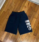 PRE-OWNED - Adidas Navy Shorts (Medium 10/12)