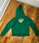PRE-OWNED - GAP Kids Smiley Green Hoodie Size 10 Style and Give 