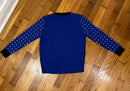 PRE-OWNED - Alex Stevens Boys Blue Holiday Sweater Size 6-7