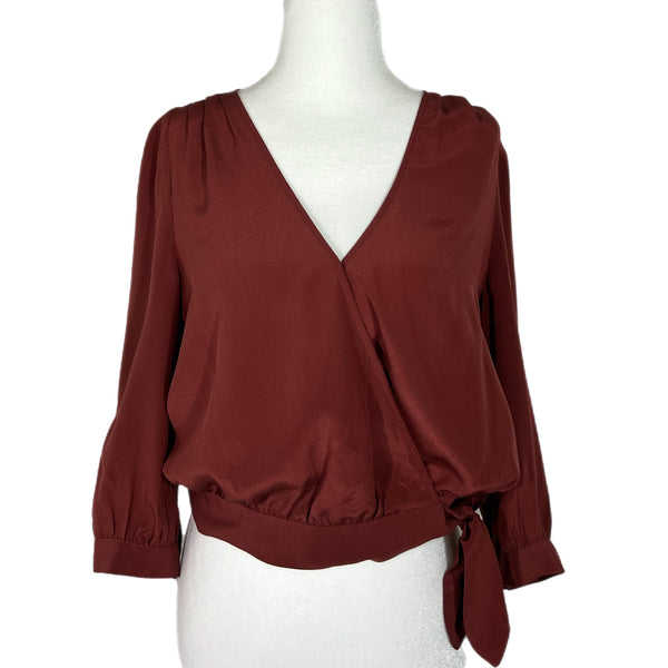 Madewell Silk Blouse size XS Preowned