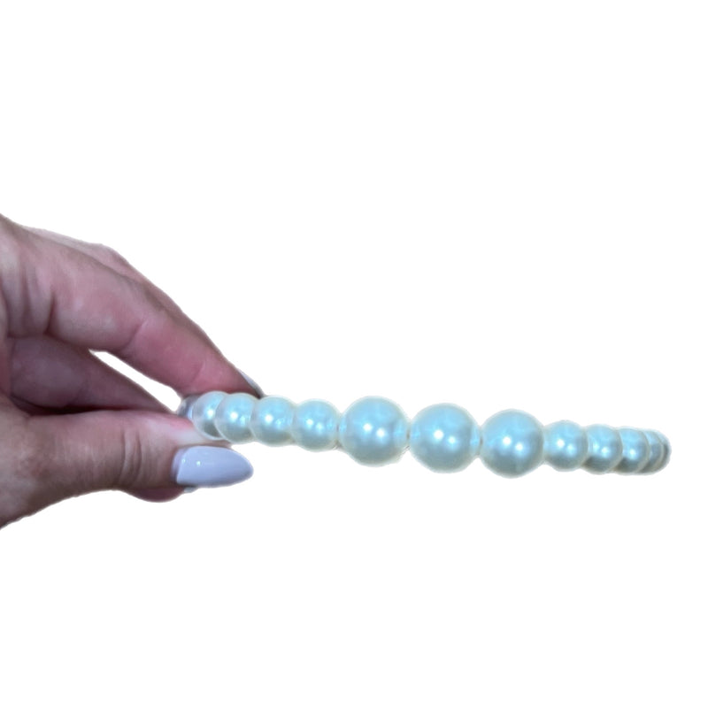 PRE-OWNED - Faux Pearl Headband
