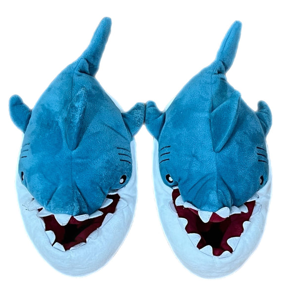 Pre-Owned Youth Shark Slippers Size 2/3