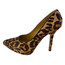 PRE-OWNED - Nine West Animal Print Platform Heels