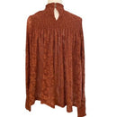 PRE-OWNED - Deletta Mock Neck Blouse