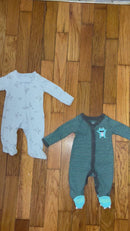 PRE- OWNED - Carter's & Just One You Onesies Set of 2 Size P