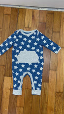 PRE-OWNED - Cloud Island Star Onesie 3-6 Months