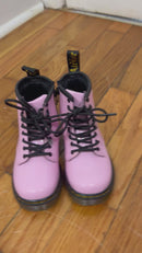 PRE-OWNED - Dr Marten Toddler Pink Lace-up  Boots Size 7 Toddler
