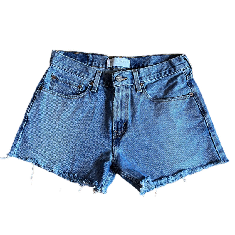 Levi's Vintage Denim Mini Shorts Style and Give Vintage Resale Consignment Jeans