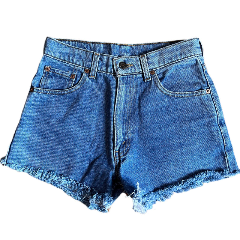 Levi's Vintage Denim Mini Shorts Style and Give Vintage Resale Consignment Jeans