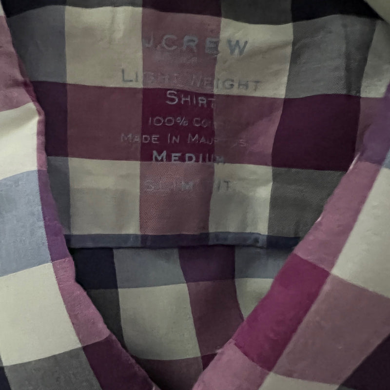 PRE-OWNED - J.Crew Long Sleeve Plaid Shirt