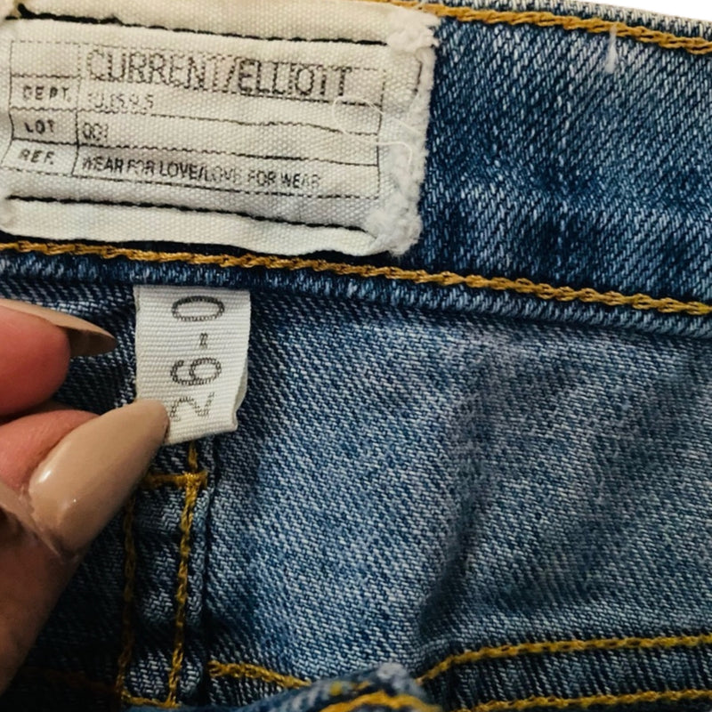 PRE-OWNED - Current/Elliott Denim Skirt