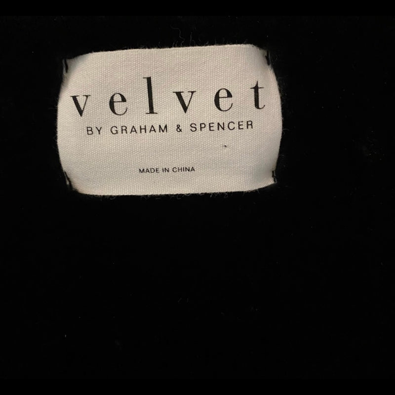 PRE-OWNED - Velvet by Graham & Spencer Open-Front Vest