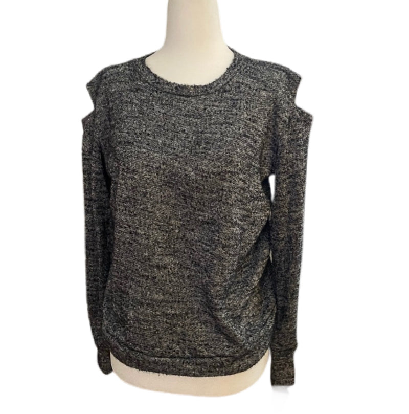 LNA Mesa Heather Cutout Sweater Style and Give high end clothing resale