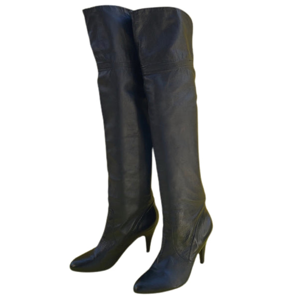 Vintage Marc Fisher Over the Knee  Boots Style and Give Vintage Resale Consignment  Boots