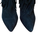 PRE-OWNED - Steve Madden Leather Fringe Ankle Boots