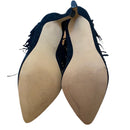 PRE-OWNED - Steve Madden Leather Fringe Ankle Boots