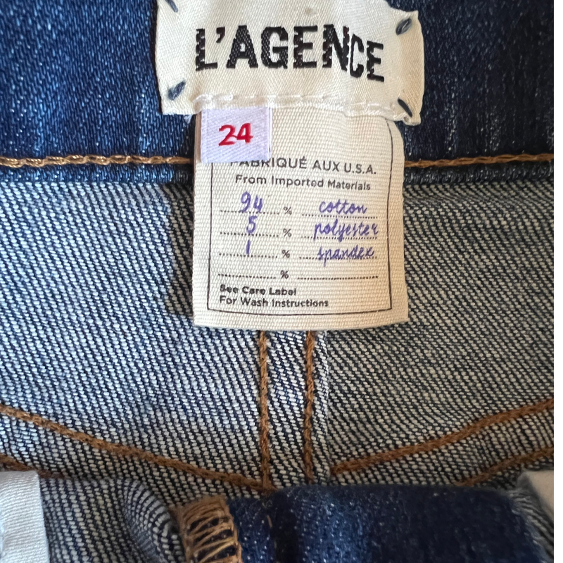 PRE-OWNED - L’Agence Denim Mini Shorts