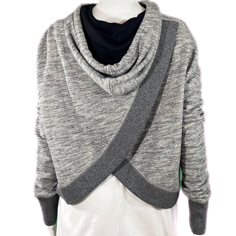 PRE-OWNED - Rag & Bone Hooded Crossover Sweatshirt