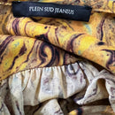 PRE-OWNED - Plein Sud Jeanius Deep V Neck Tunic