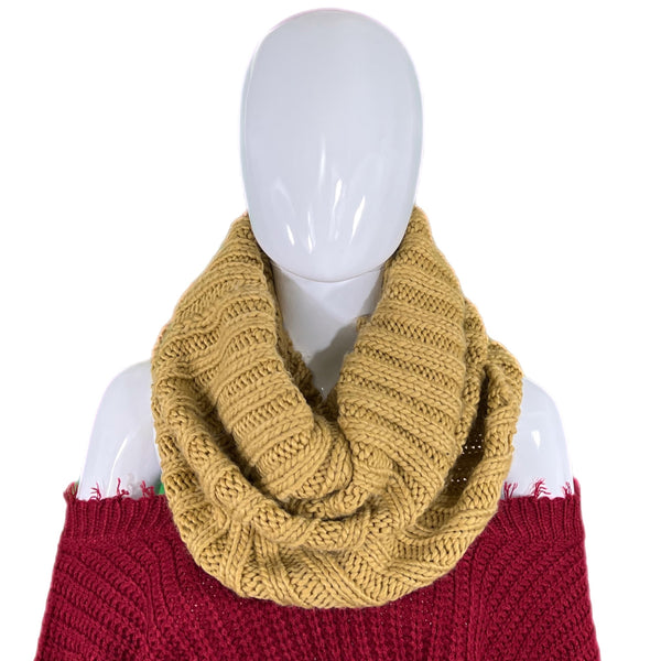 Camel Infinity Scarf Style and Give High end luxury