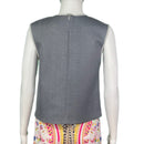 PRE-OWNED - Clover Canyon Crewneck Sleeveless Top