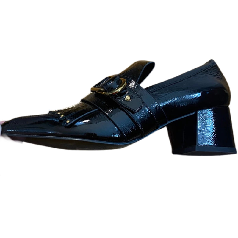 PRE-OWNED - & Other Stories Patent Leather Heeled Loafers