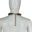 PRE-OWNED - Lee Angel Crystal Baguette Necklace