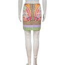 PRE-OWNED - Clover Canyon Printed Mini Skirt