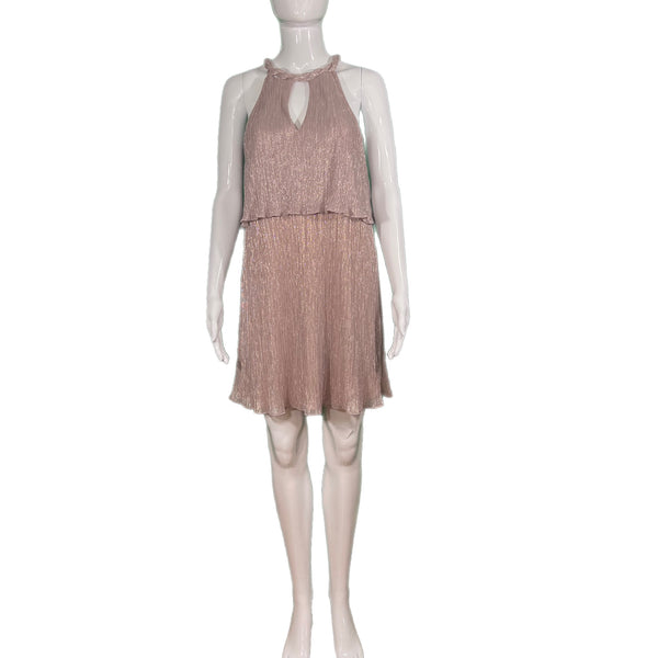 Ella Moss Metallic Dress Style and Give designer clothing resale