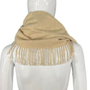PRE-OWNED - Cashmere Fringe Scarf