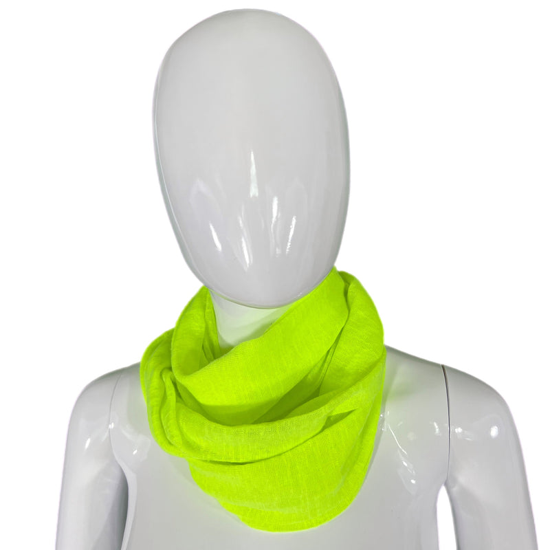 Neon Infinity Scarf Style and Give thrift luxury