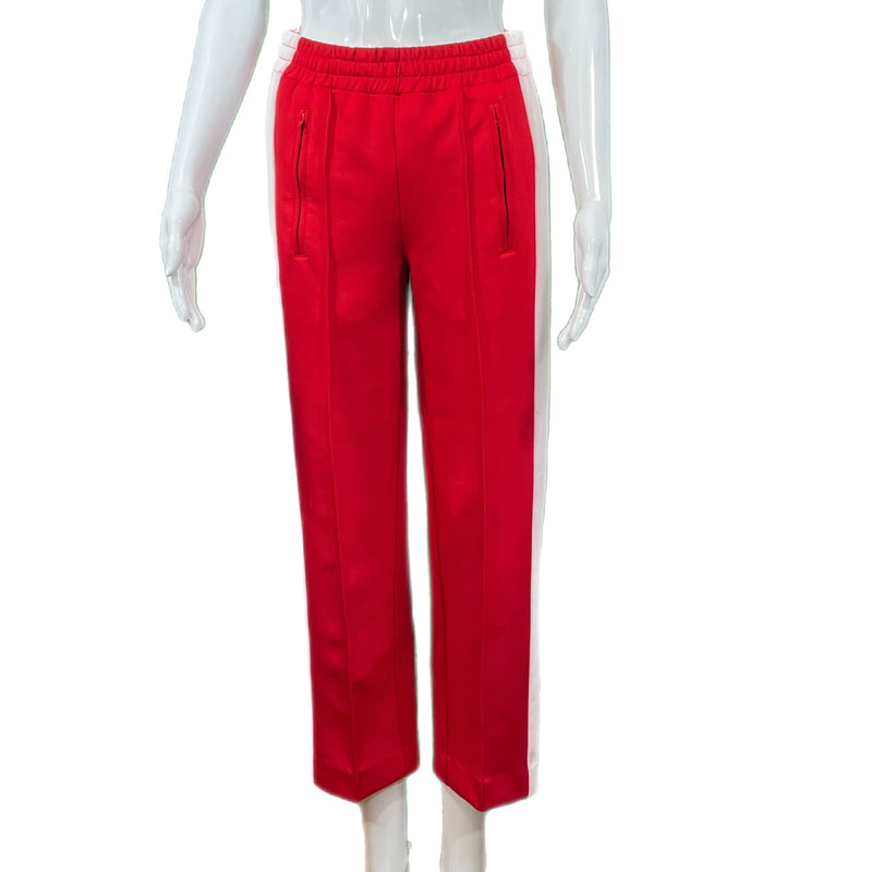 Pam & Gela Red Track Pants Style and Give Preloved Luxury Consignment Shopping 