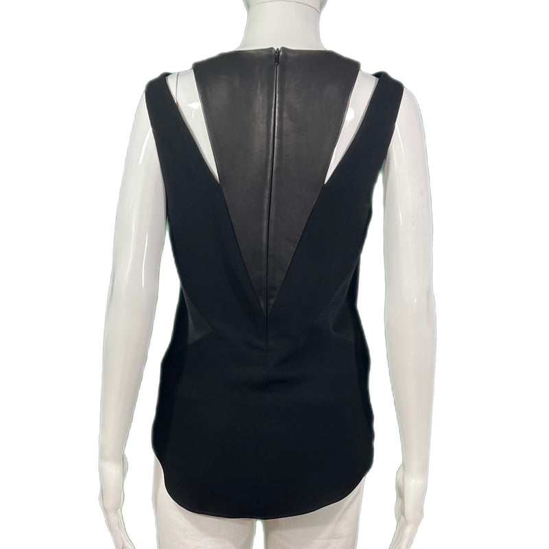 PRE-OWNED -  Rag & Bone V Neck Sleeveless Top