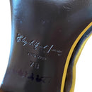 PRE-OWNED - Elizabeth and James T-Strap Leather Platform Heels