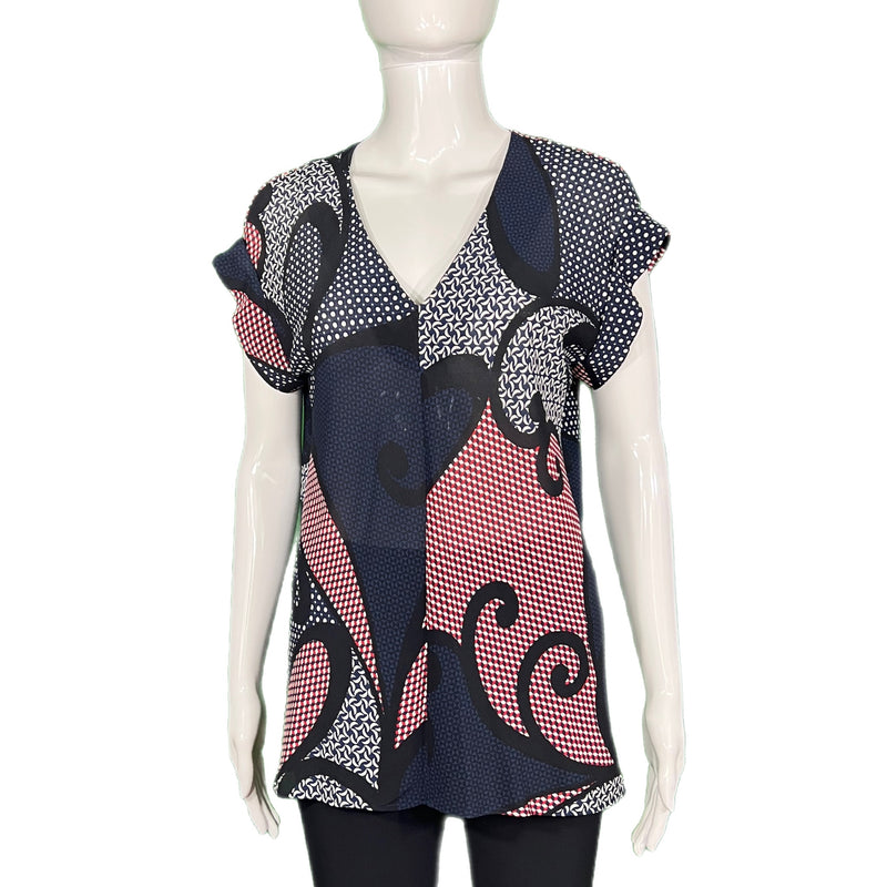 Vince Silk V-Neck Blouse Style and Give  where to buy used designer clothes