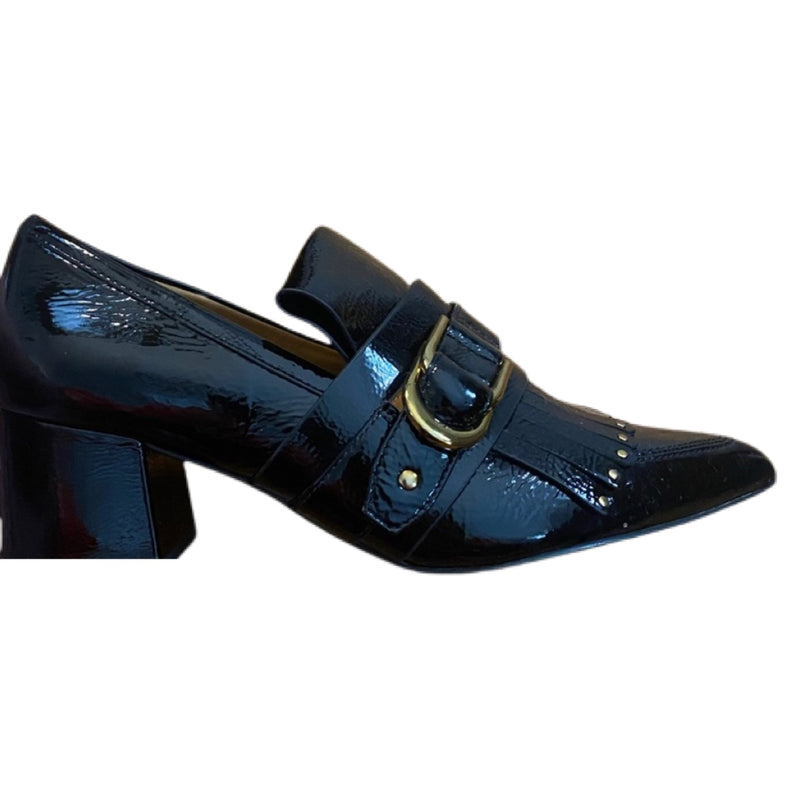 PRE-OWNED - & Other Stories Patent Leather Heeled Loafers