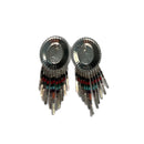 PRE-OWNED - Silver Turquoise Zuni Earrings