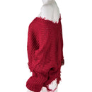 Love J. Long Sleeve Oversized Cropped Sweater Style and Give Resale Consignment 