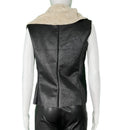 PRE-OWNED - Coated Faux Fur Vest