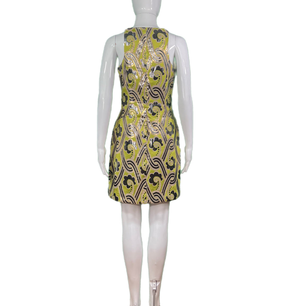 PRE-OWNED - Lily Pulitzer Metallic Brocade Dress PRE-OWNED - Lily Pulitzer Metallic Brocade Dress