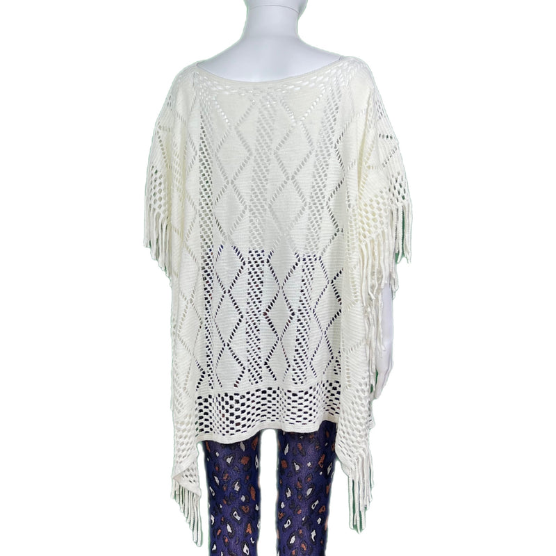 PRE-OWNED - Fringe Poncho