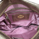 PRE-OWNED - Elie Tahari Daphne Snake Embossed Oversize Clutch